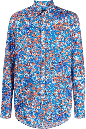Dsquared2 Floral-print cotton shirt