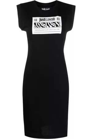 Roberto Cavalli Logo-print T-shirt dress