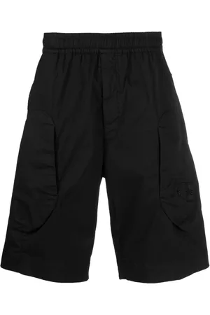 Stone Island Cotton-blend drop-crotch shorts