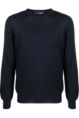 LARDINI Fine-knit wool sweatshirt