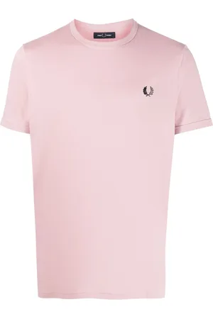 Fred Perry Men Short Sleeve - Ringer logo-embroidered T-shirt