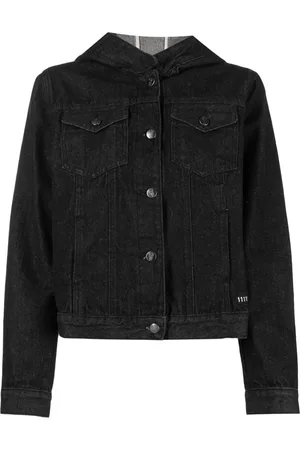 SOCIÉTÉ ANONYME Hooded denim jacket
