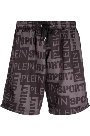 Philipp Plein Logo-print swim shorts