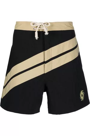 Palm Angels Diagonal-stripe swim shorts