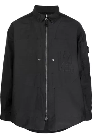 Stone Island Debossed-logo lightweight jacket