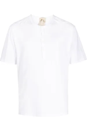 Ten Cate Men Short Sleeve - Cotton Henley T-shirt