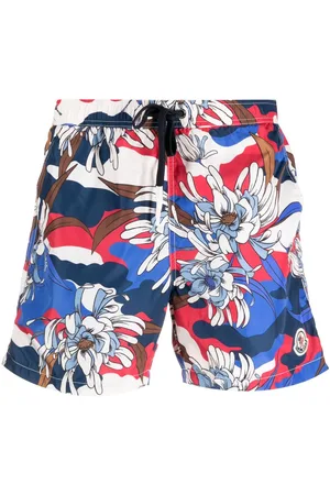 Moncler Graphic-print swim shorts