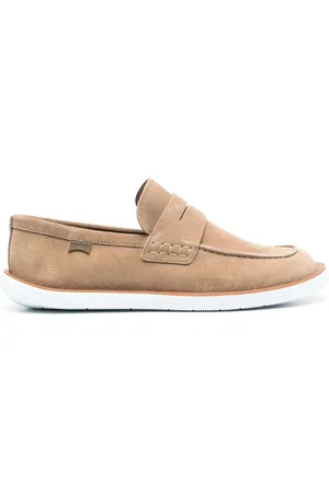 Camper Men Loafers - Wagon suede penny loafers