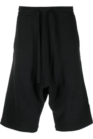 Maharishi Men Shorts - Organic hemp-organic cotton drop-crotch shorts