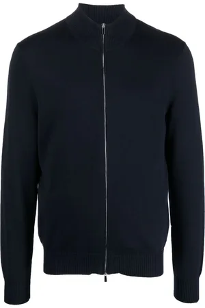 Malo Long-sleeve zip-up sweatshirt