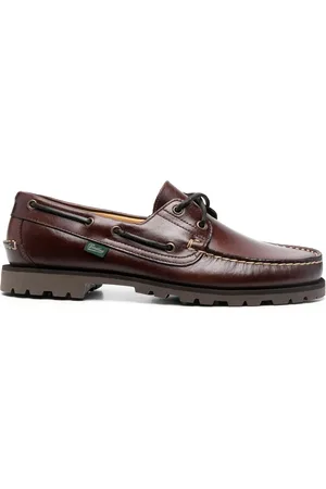 Paraboot Men Shoes - Lace-up leather boat shoes