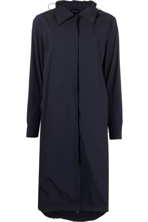 JOHANNA PARV Classic-collar hooded trench coat