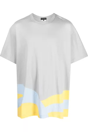 Comme des Garçons Contrasting-detail cotton T-shirt