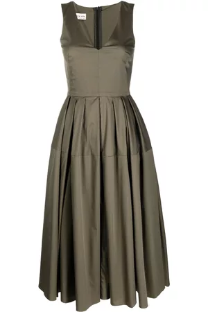 BLANCA V-neck sleeveless dress