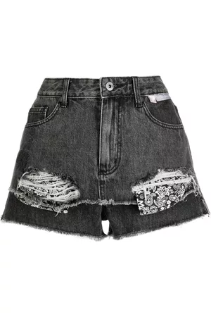 Musium Div. Distressed denim shorts