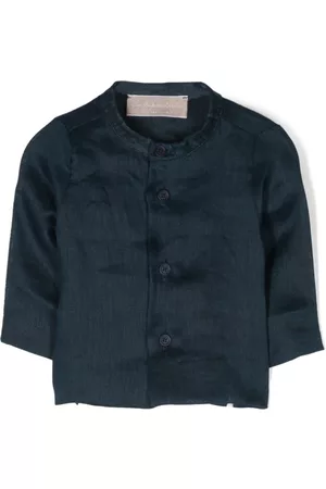 LA STUPENDERIA Three-quarter linen shirt