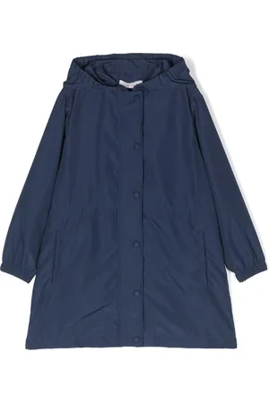 There Was One Kids Girls Rainwear - Graphic-print rain coat
