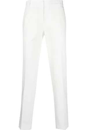 D.A. Daniele Alessandrini Men Formal Pants - Slim-cut tailored trousers