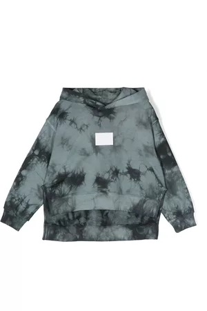 Maison Margiela Tie-dye cotton hoodie