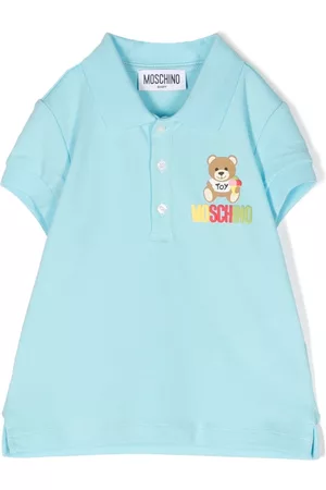 Moschino Baby Sailor Teddy Bear Polo Shirt & Shorts Set