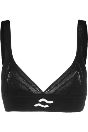 SSHEENA V-neck knitted crop top