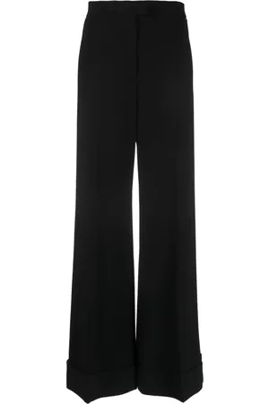 Moschino High-waisted wide-leg trousers
