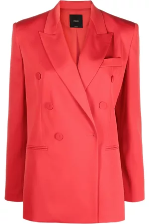 Pinko Envers satin blazer