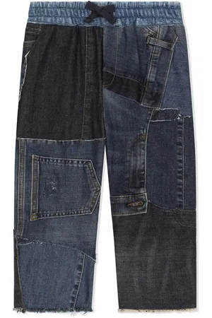 Dolce & Gabbana Patchwork drawstring shorts