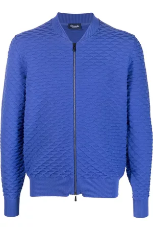 DRUMOHR Diamond-pattern cotton cardigan