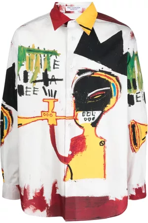 Honey Fucking Dijon Illustration-print cotton shirt