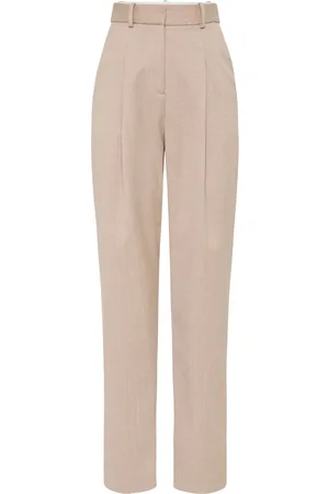 Buy Code by Lifestyle Beige Mid Rise Pants for Women Online @ Tata CLiQ-mncb.edu.vn