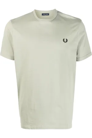 Fred Perry Ringer logo-embroidered T-shirt