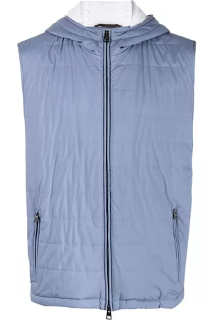 Manzoni 24 Zipped hooded gilet
