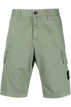 Stone Island Compass-motif cargo shorts