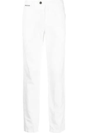 ELEVENTY Men Pants - Straight-leg cotton trousers