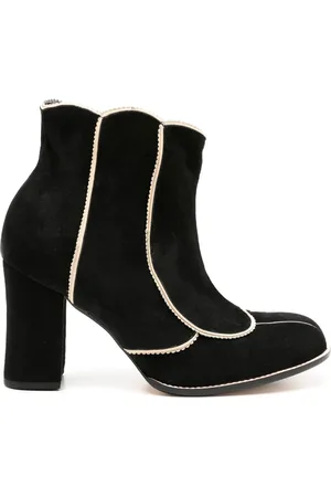 Sarah Chofakian Archie 90mm contrasting-trim boots