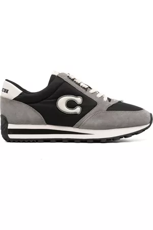 Coach Men Sports Shoes - Runner suede trainers