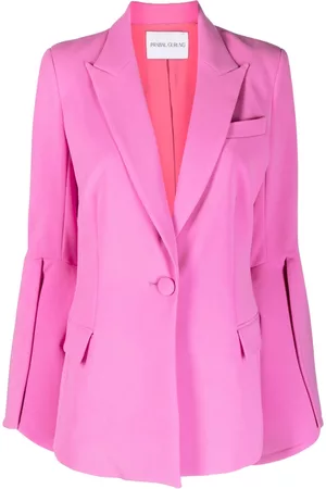 PRABAL GURUNG Slit-sleeve single-breasted blazer