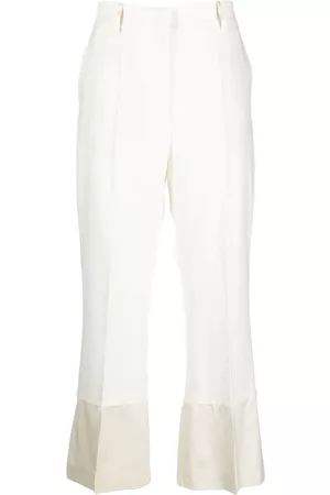 WALES BONNER Harmony straight-leg wool trousers