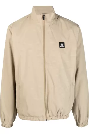 Daily paper Men Hoodies - Logo-patch zip-up jacket