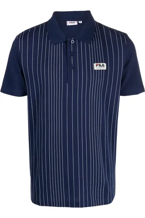 Fila Men Polo Shirts - Logo-patch polo shirt