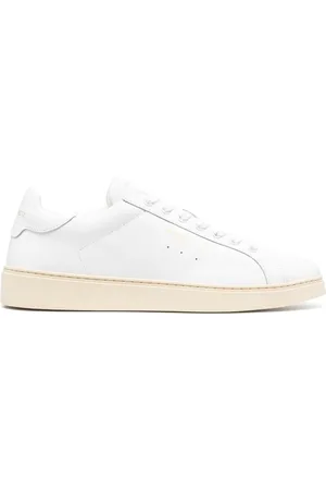 Manuel Ritz Men Sneakers - Logo-print leather sneakers