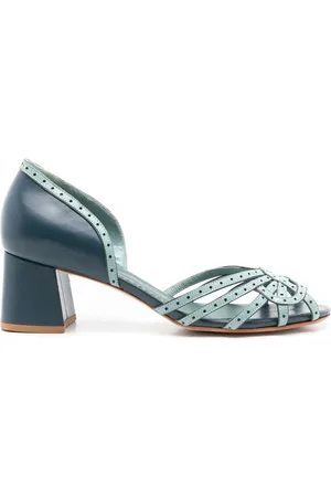 Sarah Chofakian Cordelia 40mm crossover-strap sandals