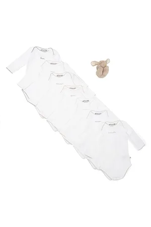 BONPOINT Long-sleeve cotton bodysuit