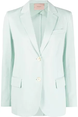 Twin-Set Plain single-breasted blazer