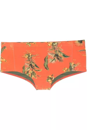 Lygia & Nanny Leaf-print swimming trunks