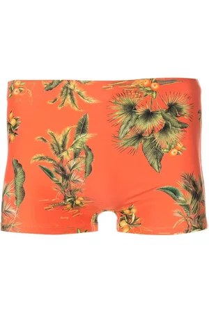 Lygia & Nanny Floral-print swim shorts