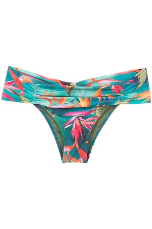 Lygia & Nanny Ruched waist bikini bottoms