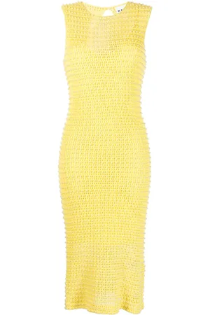REMAIN Samina croché midi dress