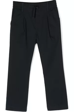 Paolo Pecora Drawstring-waist straight trousers